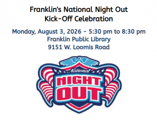 Franklin National Night Out Kick-Off Celebration
