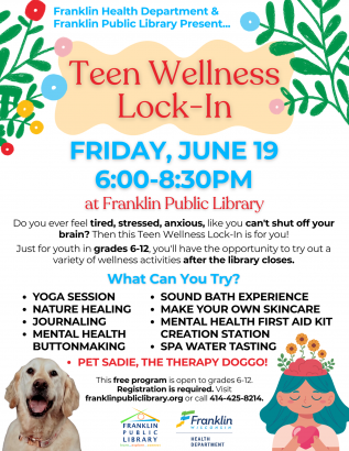 Teen Wellness Lock-In (After Hours!)