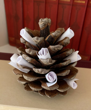 Teen Take-Out Kit: Make a Pinecone Wishing Ornament for the Solstice!