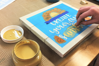Painted Wood Signs for Teens